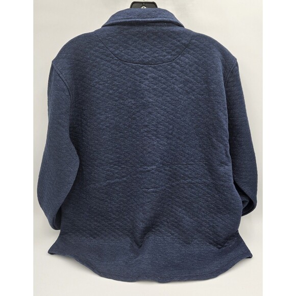 New Cloudveil Medium Quilted Snap-button Shirt/Jacket with Pockets - Retail $200 - Picture 3 of 12